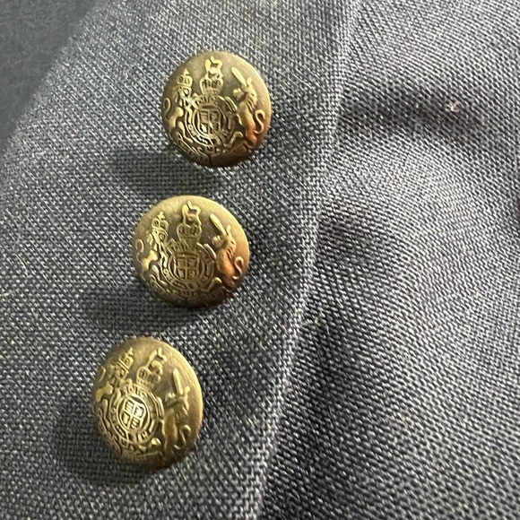 Vintage Bealls Colection mens Blazer size 44R W/ Bronze buttons. - Picture 7 of 8